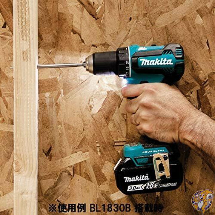 楽天市場】マキタ ドリル ドライバー ブラシレスモーター 18V 充電式 