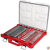 Milwaukee 48-22-9486 1/4"-3/8” Ratchet Socket Set w/PACKOUT Case - 106pc