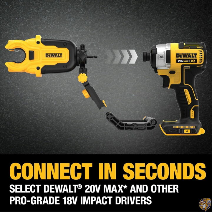 楽天市場】DEWALT IMPACT CONNECT 銅パイプカッター インパクト 
