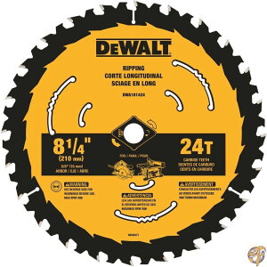 y|Cg3{2028ԁzCircular Saw Blade, 24T, 8-1/4-In. -DWA181424