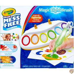y|Cg2{_tf[zCrayola Color Wonder Magic Light Brush, Mess Free Painting, Gift for Kids, 3, 4, 5, 6