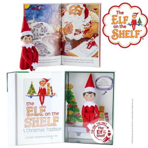 GtEIEUEVFt Xg[[ubN ڂ̃{[CXJEgGtt LO{bNX Gt̖{ NX}X ؖt Elf on the Shelf : A Christmas Tradition Blue-Eyed Boy Light Tone Sco
