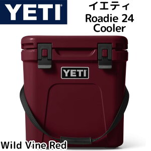 �y�N�[�|���z�M���zYETI ���[�f�B�[ 24 �C�G�e�B �N�[���[�{�b�N�X ROADIE24 HARD COOLER YETI�N�[���[ ��� �ۗ�� �� Wild Vine Red�@���C���h�E���@�C���E���b�h��