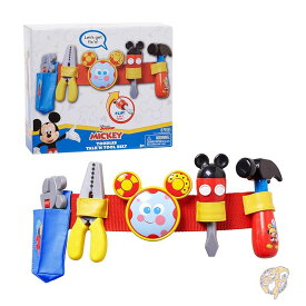 ディズニー Disney ミッキー トゥードルズ トークン ツールベルト 工具おもちゃセット キッズ プレイ ツール アクセサリー ドレスアップ ごっこ遊び 子供用おもちゃ