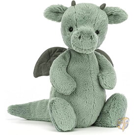 恥ずかしがり屋の賢者ドラゴンのぬいぐるみ ミディアム 30cm 神話のぬいぐるみ Jellycat ジェリーキャット