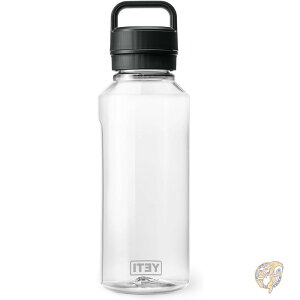 YETI Yonder ウォーターボトル Yonder チャグキャップ付き 軽量 漏れ防止 BPA フリー 1.5L 50オンス クリア