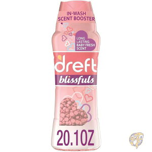 【1000円/500円クーポン配信中】ドリフト Dreft ブリスフル ランドリー 香りブースタービーズ ベビーフレッシュの香り 569g アメリカ洗剤