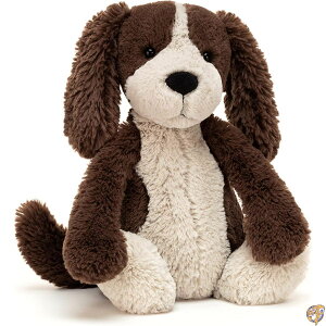 Jellycat Bashful Fudge Puppy Dog Stuffed Animal, Medium