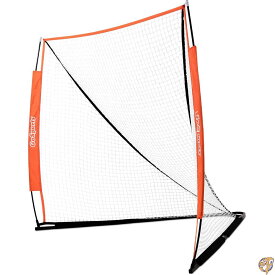 GoSports Regulation 6フィート x ラクロスネット スチールフレーム付き - 唯一の真のポータブルラクロスゴール 裏庭のセットアップ スタイルを選択