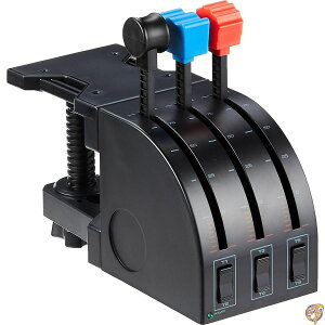 �y�ő�2026�~�N�[�|���z�M���zLogitech G Saitek PRO Flight Throttle Quadrant �u���b�N///�z���C�g