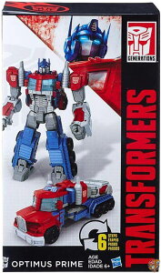 y|Cg2{_tf[zgXtH[}[ Hasbro Transformers Generations Cyber Commander Series Optimus Prime Figure 11-inch Scale