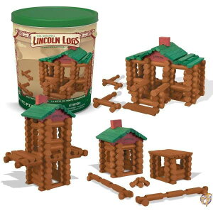 y|Cg2{_tf[zLincoln Logs 100NLO rfBOZbg 111 pieces 00854