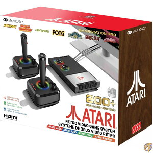 �y�|�C���g3�{!9��10���zMy Arcade Atari Game Station Pro: Video Console with 200+ Games, Wireless Joysticks, RGB LED Lights, 2600/5200/7800