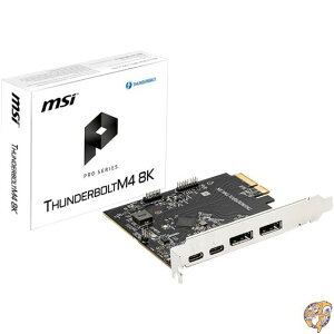 MSI THUNDERBOLTM4 8K Thunderbolt 4 Rg[[ PCIe 3.0 X4B