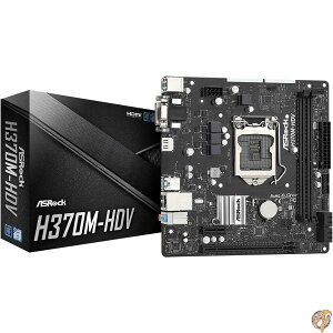 y1000~N[|25`zASRock H370M-HDV LGA1151/ Intel H370/ DDR4/ SATA3&USB3.2/ Micro ATX}U[{[h