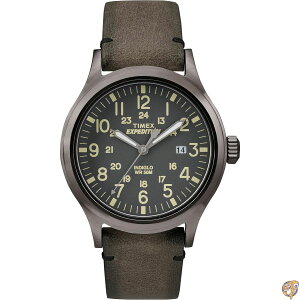 Timex メンズ エクスペディションスカウト 40 腕時計 Mens Standard ブラウン/グレー。