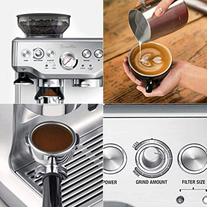楽天市場】【ワンダフルデー2倍P】Brevilleブレビル BES870XL バリスタ 