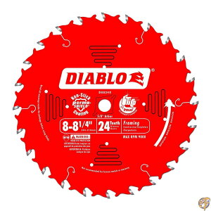 �y�N�[�|���z�M���zDiablo Carbide Tipped Table, Miter, And Radial Arm Saw Blade-8-1/4 24T DIABLO B (���s�A���i)
