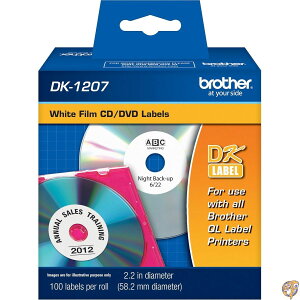 y1000~N[|1026ԁzBrother DK-1207 CD/DVD Label Roll by [sAi]