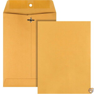 �y�|�C���g3�{!9��10���zClasp Envelope, 7 x 10, 28lb, Light Brown, 100/Box (���s�A���i)