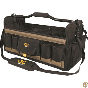 CLC Custom Leathercraft 1579 20 Inch, Open Top, Soft Sided Tool Box, 27 Pockets