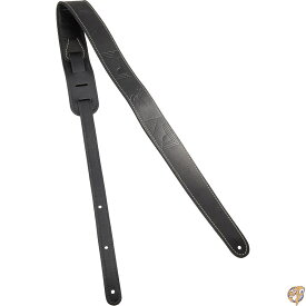 【8日888円クーポン20名様】[フェンダー] ギターストラップ Monogram Leather Strap - BLK ブラック