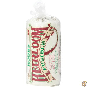 �y�N�[�|���z�M���zHobbs 90 x 108-Inch Queen Heirloom Fusible Blend Batting, White by