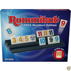 �y�|�C���g2�{5��10������z���~�B�L���[�u (Rummikub: Large Numbers Edition) �{�[�h�Q�[��