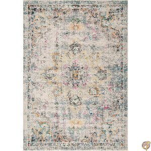 �y1000�~�N�[�|��10��26���ԁzSafavieh Madison Collection MAD473F �{�[�z�[ �V�b�N ���B���e�[�W �A���e�B�[�N�� ���_���I�� �G���A���O 5�t�B�[�g 3�C���` x 7�t�B�[�g 6�C���` �O���[/�S�[���h