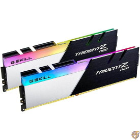 【最大2026円クーポン配信中】G.Skill Trident Z Neo Series 32GB (2 x 16GB) 288-Pin SDRAM PC4-28800 DDR4 3600MHz CL16-19-19-39 1.35V Desktop Memory Model F4-3600C16D-32GTZNC