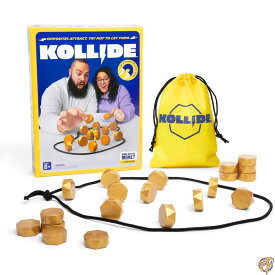 【300円クーポン配信中】Kollide by Relatable エキサイティングな磁気ゲーム ファミリーゲームナイト用 楽しい2人用ゲーム 子供向け楽しい2人用ゲーム ロープ1本、マグネット20個、キャリーバッグ付き