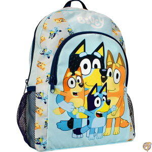 Bluey �L�b�Y �o�b�N�p�b�N �r���S �o���f�B�b�g �`�� �X�N�[���o�b�O �u���[, One Size, �����b�N�T�b�N�o�b�N�p�b�N