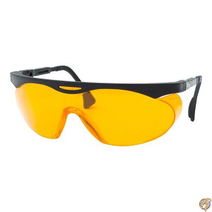 HONEYWELL Uvex S1933X Skyper Safety Eyewear, Black Frame, SCT-Orange UV Extreme Anti-Fog Lens