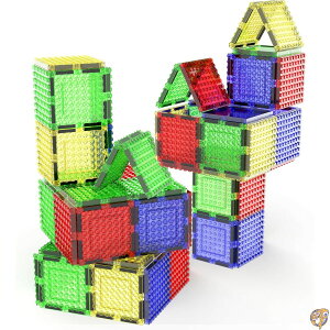 y|Cg3{2028ԁzPicassoTiles 12pcs Magnetic Brick Tiles STEM Creative Building Block Set Construction Toy Socket Spikes Toys Accessory Educational Imaginative Learning Kit Stacking