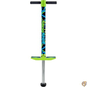 Flybar Vurtego �X�����O�V���b�g �|�S�X�e�B�b�N - ��͂Œ��߉\�ȃX�v�����O ����5�t�B�[�g�ȏ�W�����v 40~180�|���h ��l�A�q���A�e�B�[�������|�S�X�e�B�b�N �g�ݗ��čς�, X-SMALL, �O���[
