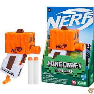 nYu(HASBRO) i[t }CNVbg }CNtg Minecraft Snow Golem ~juX^[A}CNtg ufUCAi[tG[g_[c2{AvC~Onht F6132 