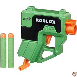 y20l888~N[|zMzNERF Roblox Phantom Forces: Boxy Buster Dart Blaster, Pull-Down Priming Handle, 2 Elite Darts, Code to Unlock in-Game Virtual Item