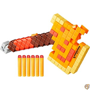 Nerf Minecraft Firebrand Dart Blasting Axe
