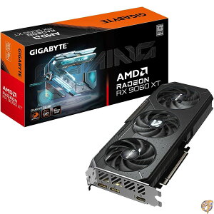 �y�N�[�|���z�M���zGIGABYTE Radeon RX 9060 XT Gaming OC 8G �O���t�B�b�N�X�J�[�h�APCIe 5.0�A8GB GDDR6�AGV-R9060XTGAMING OC-8GD �r�f�I�J�[�h�B