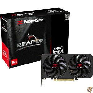 �y�N�[�|���z�M���zPower Color AMD Radeon RX9060XT ���� �O���t�B�b�N�{�[�h GDDR6 16GB �p���[�J���[ 16G-A