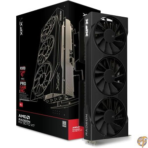 �y�N�[�|���z�M���zXFX Swift AMD Radeon RX 9070XT �g���v���t�@�� �Q�[�~���O�G�f�B�V���� 16GB GDDR6 HDMI 3xDP�AAMD RDNA 4 RX-97TSWF3BA�B