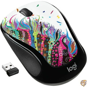 �y�ő�2026�~�N�[�|���z�M���zLogitech M325s Wireless Mouse, 2.4 GHz with USB Receiver, 1000 DPI Optical Tracking, 18-Month Life Battery, PC/Mac/Laptop/Chromebook - Celebration Black