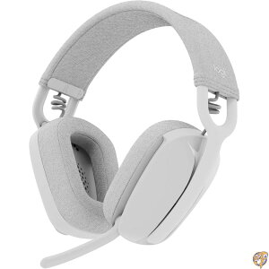 Logitech Zone Vibe 100 �y�ʃ��C�����X �I�[�o�[�C���[�w�b�h�z�� �m�C�Y�L�����Z�����O�}�C�N���ځA�}���`�|�C���g�Ή�Bluetooth�w�b�h�Z�b�g�ATeams/Google Meet/Zoom/Mac/PC�Ή� - �I�t�z���C�g