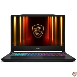 MSI Katana 15 HX 15.6�C���` 165Hz QHD+ �Q�[�~���O�m�[�g�p�\�R��:Intel Core i9-14900HX�ANVIDIA Geforce RTX 5070�A32GB DDR5�A1TB NVMe SSD�ARGB�L�[�{�[�h�AWin 11 Home:�u���b�N B14WGK-016US