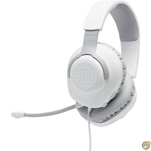 �y�ő�2000�~�N�[�|��15���zJBL Quantum 100 - �L���I�[�o�[�C���[�Q�[�~���O�w�b�h�t�H�� �z���C�g L