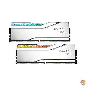 GSKILL ���݃����� Trident Z5 Royal 7600MT/s CL36 �V���o�[ F5-7600J3646G16GX2-TR5S [DIMM DDR5 /16GB /2��] F576J3646G16GX2TR5S