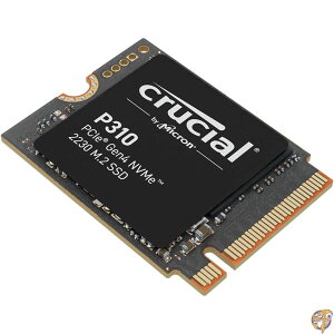�y�N�[�|���z�M���zCrucial P310 SSD 1TB M.2 2230 NVMe PCIe Gen4 �ő�7,100MB/�b Steam Deck/ASUS ROG Ally/MSI Claw & Microsoft Surface�Ή� �\���b�h�X�e�[�g�h���C�u - CT1000P310SSD2
