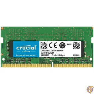 �y�ő�777�~�N�[�|���z�M�zCrucial �m�[�gPC�p���݃����� 16GB(16GBx1��) DDR4 2400MT/s(PC4-19200) CL17 SODIMM 260pin CT16G4SFD824A