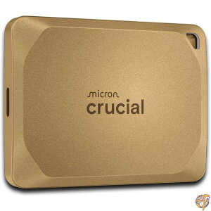 Crucial(�N���[�V����) X10 Pro �S�[���h �O�t�� SSD 4TB USB3.2/Type-C iPhone15�V���[�Y����m�F�� �ő�Ǎ����x2100MB/�b Mylio���f�� CT4000X10PROSSD9D02
