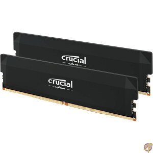 Crucial(�N���[�V����) PRO (�}�C�N������) �f�X�N�g�b�v�p������ 32GB×2�� DDR5-6000 �I�[�o�[�N���b�N CP2K32G60C40U5B